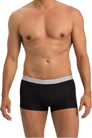 Hanro Cotton Essentials Trunks, Pack of 2