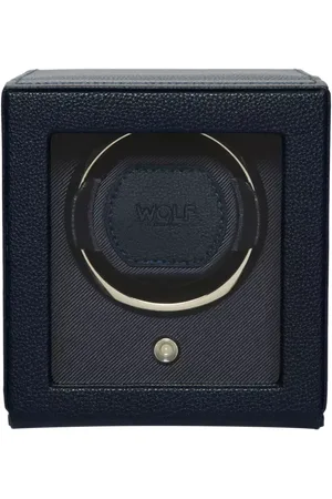 Wolf Cub Vegan Leather 1 Module Watch Winder With Cover