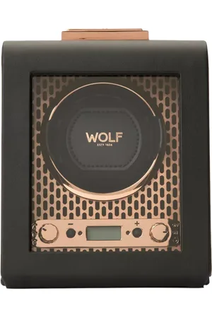 Wolf Axis Vegan Leather 1 Module Watch Winder