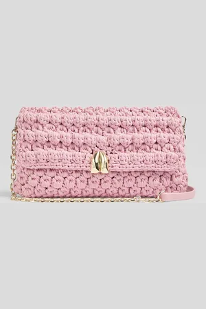 L.K. Bennett Larna Crochet Clutch Bag