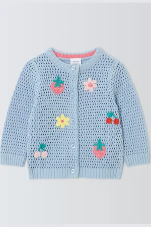 John Lewis Baby Crochet Cardigan