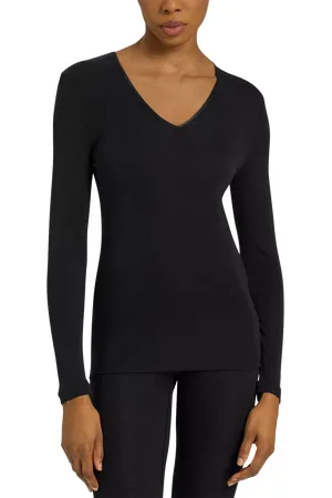 Hanro Woolen Silk Long Sleeve Thermal Top
