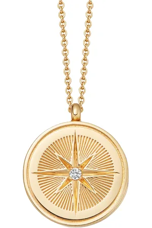 ASTLEY CLARKE Compass Locket Pendant Necklace
