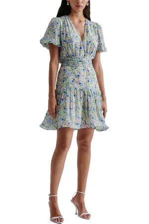 By Malina Lone Floral Mini Dress