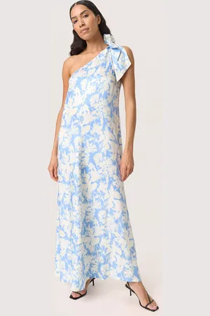 Soaked in Luxury Becca Floral One Shoulder Dress