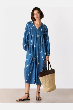 Whistles Sun Bleached Floral Dress