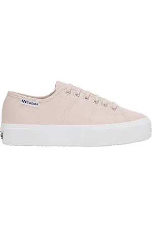 Superga 3740 Platform Vegan Tumbled Material Leggera Trainers