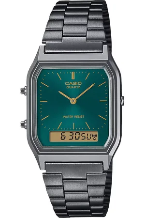 Casio Unisex Vintage Combination Bracelet Strap Watch