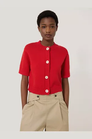 Jigsaw Short Sleeve Cardigan Top