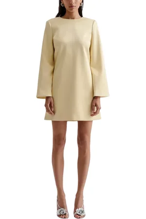 By Malina Elna Bow Back Mini Dress