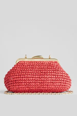 L.K. Bennett Alexa Paper Frame Clutch Bag