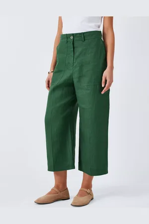 John Lewis Cropped Linen Trousers