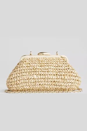 L.K. Bennett Alexa Paper Frame Clutch Bag