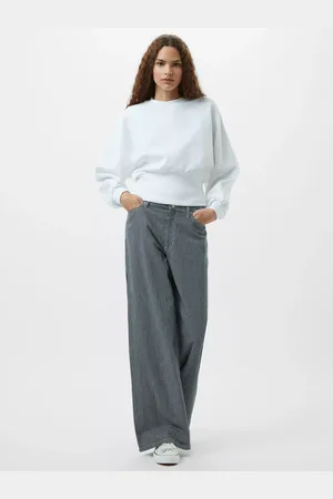 French Connection Sunday Curved Lightweight Sweatshirt