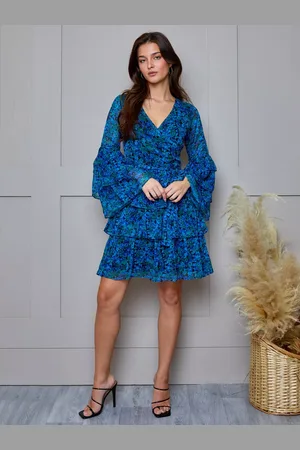 Chi Chi London Plus Size Floral Mini Dress