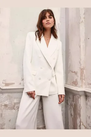mint&berry Double Breasted Tuxedo Blazer