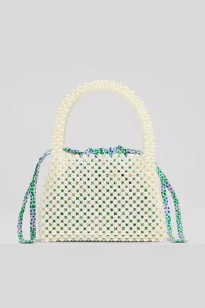 L.K. Bennett Pearl Mini Tote Clutch Bag