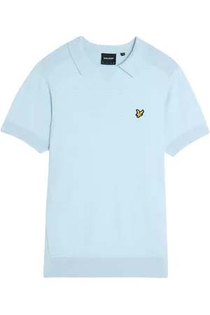 Lyle & Scott Herringbone Knitted Polo Shirt