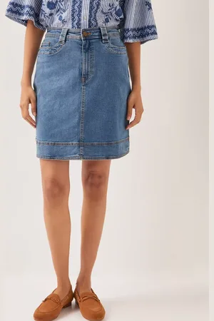Monsoon Cecelia Denim Mini Skirt