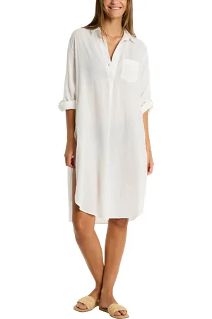 SEA LEVEL Long Beach Cover Up