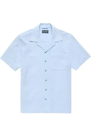 Oliver Sweeney Ravenshead Cotton Seersucker Short Sleeve Shirt