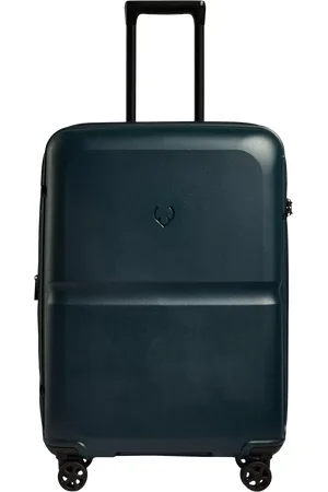 Antler Single Stripe 4-Wheel 68cm Medium Expandable Suitcase, Orange