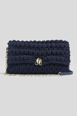 L.K. Bennett Larna Crochet Clutch Bag