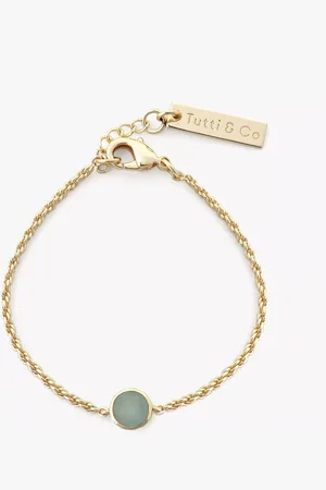 Tutti & Co Birthstone Bracelet, Gold