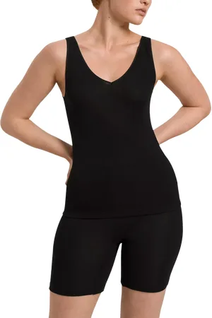 Hanro Woolen Silk Thermal Tank Top