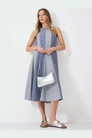 J.Crew Flo Stripe Panel Dress