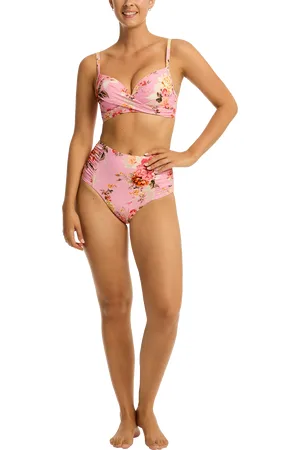 SEA LEVEL Rosewood High Waist Bikini Bottoms