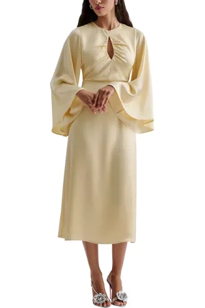 By Malina Isadora Wide Sleeve Midi Dress