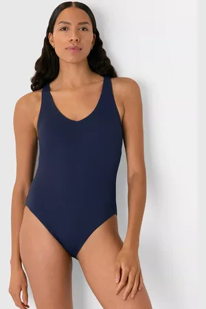 Whistles Textured Ring Detail Swimsuit