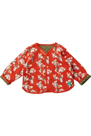 Little Green Radicals Baby Rabbit Spring Pure Organic Cotton Jacket