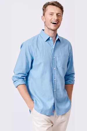 Aubin Grainsby Linen Cotton Regular Fit Shirt