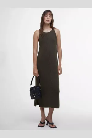 Barbour International Dakota Knitted Midi Dress