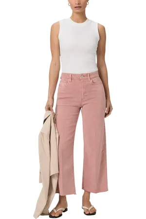 Paige Anessa Raw Hem Jeans