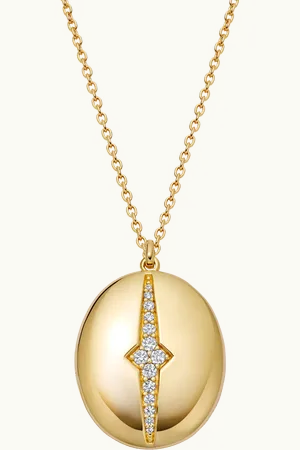 ASTLEY CLARKE Luna Locket Pendant Necklace