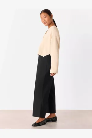 Whistles Petite Camilla Wide Leg Trousers