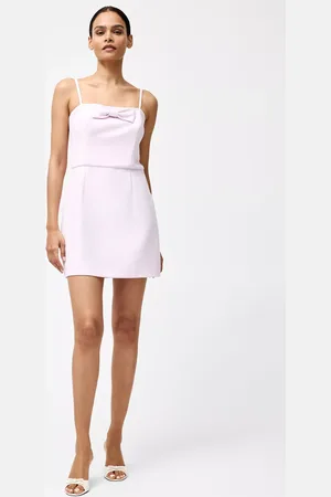 French Connection Whisper Bow Mini Dress