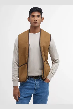 Barbour Warm Pile Zip-In Liner Waistcoat