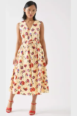 L.K. Bennett Petite Gaia Floral Dress