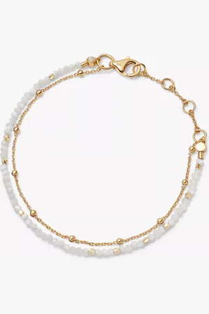 ASTLEY CLARKE 18ct Gold Gemstone Biography Bracelet