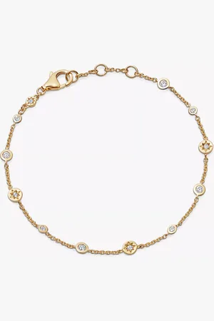 ASTLEY CLARKE North Star White Sapphire Star Chain Bracelet