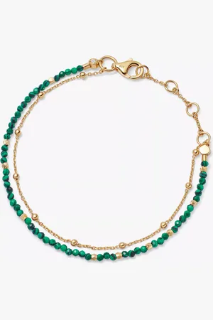 ASTLEY CLARKE 18ct Gold Gemstone Biography Bracelet
