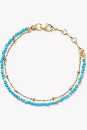ASTLEY CLARKE 18ct Gold Gemstone Biography Bracelet