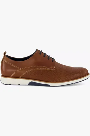 Dune Wide Fit Barnabey Leather Brogues
