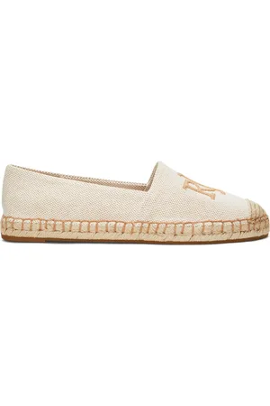 Ralph Lauren Lauren Cameryn Cross-Dyed Canvas Espadrilles
