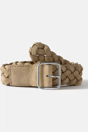 mint&berry Woven Suede Belt
