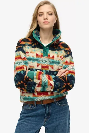 Superdry Super Soft Printed Henley Jumper